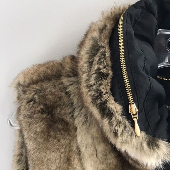 ELLEN TRACY faux fur vest coat - Picture 7 of 14